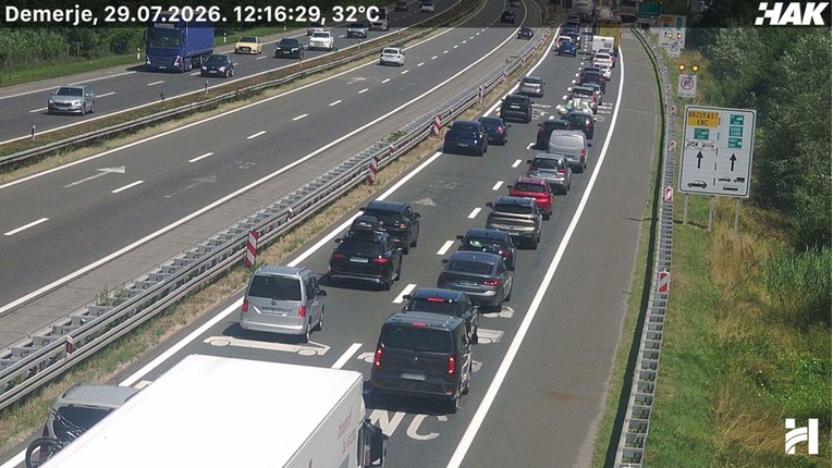 Sudar na A1. Gužve prema Dubrovniku
