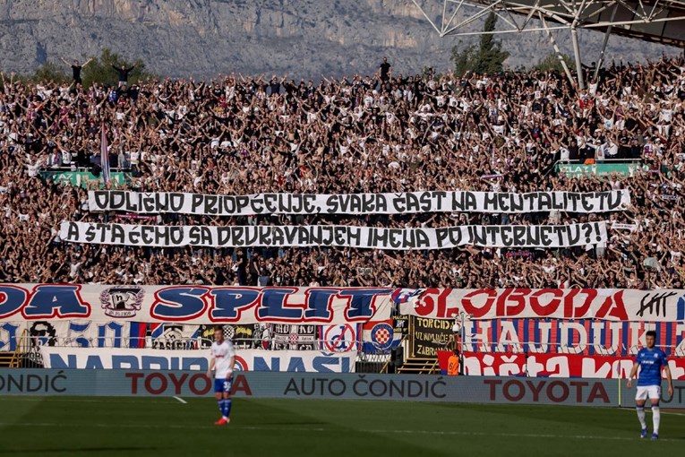 Torcida prozvala Boyse. Pogledajte poruku na Poljudu