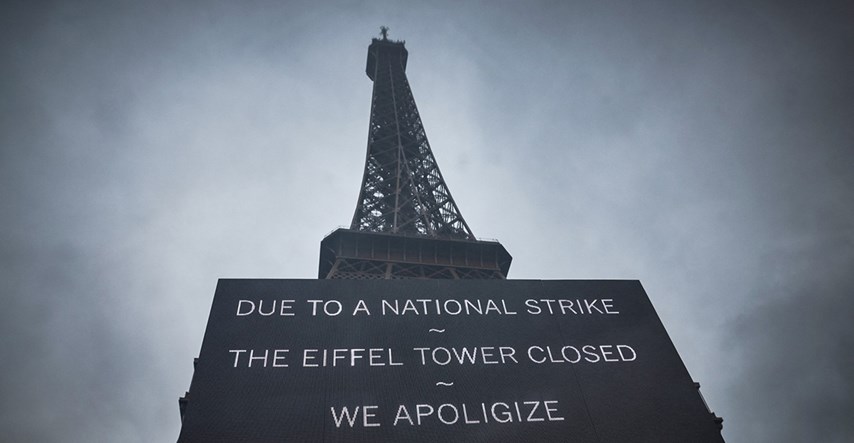 Zaposlenici Eiffelovog tornja u štrajku