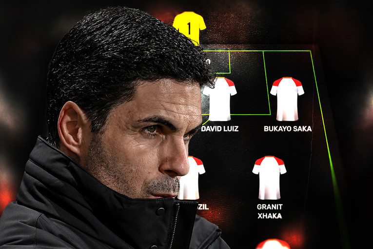 Ovako je izgledalo prvih 11 Arsenala kad je Arteta preuzeo klub