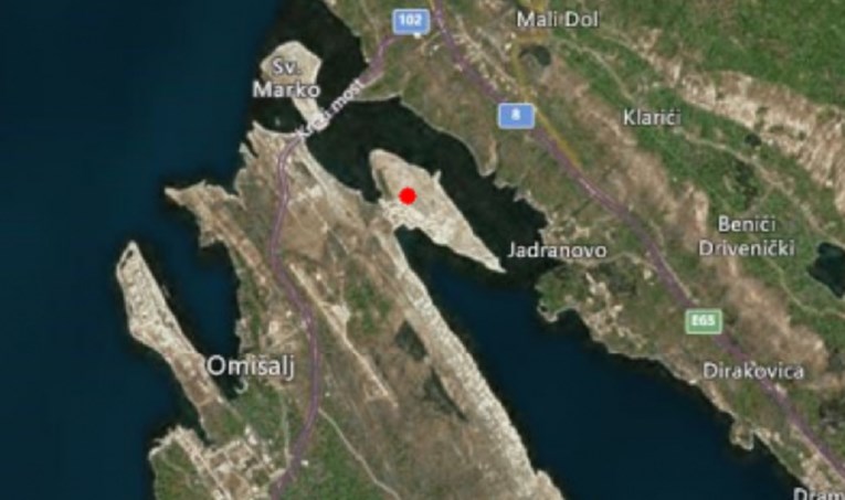 Slab potres na Krku