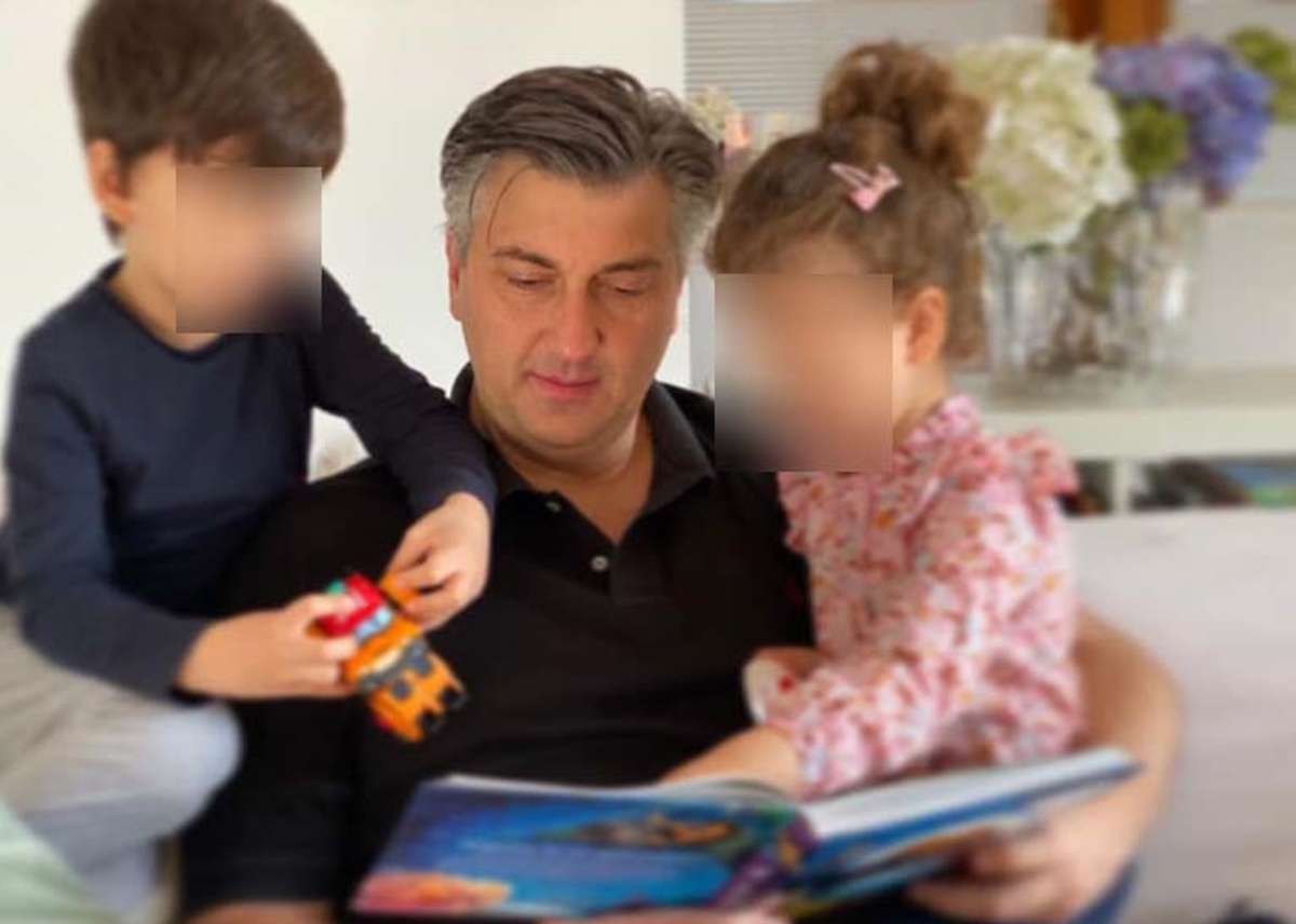 Jeste li primijetili nešto neobično na Plenkovićevoj fotki s djecom?