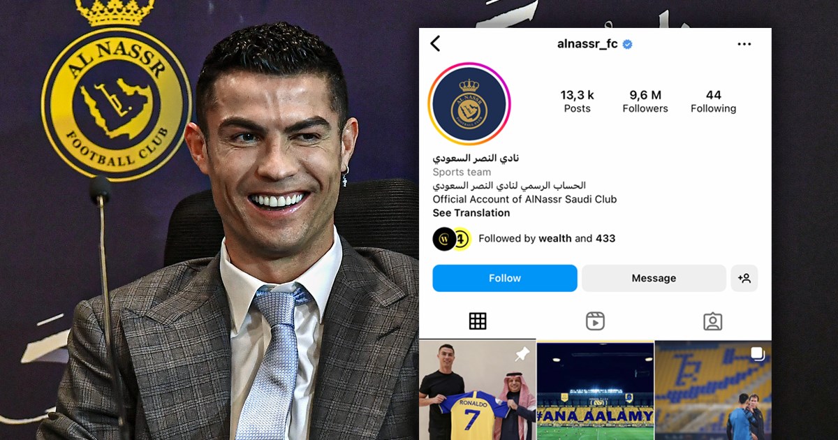 Al Nassr je prije Ronalda imao 500 tisuća pratitelja. Sad ih ima skoro 10 milijuna
