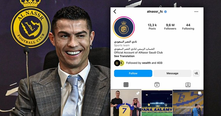 Al Nassr je prije Ronalda imao 500 tisuća pratitelja. Sad ih ima skoro 10 milijuna