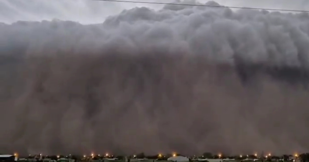 VIDEO Oluja u Argentini. Širi se gusti oblak nalik zidu