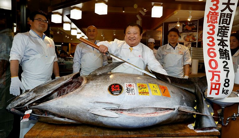 Tuna u Japanu prodana za skoro 12 milijuna kuna