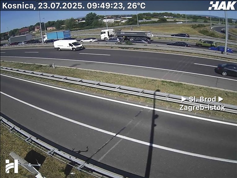 Prometna na zagrebačkoj obilaznici stvorila kolonu