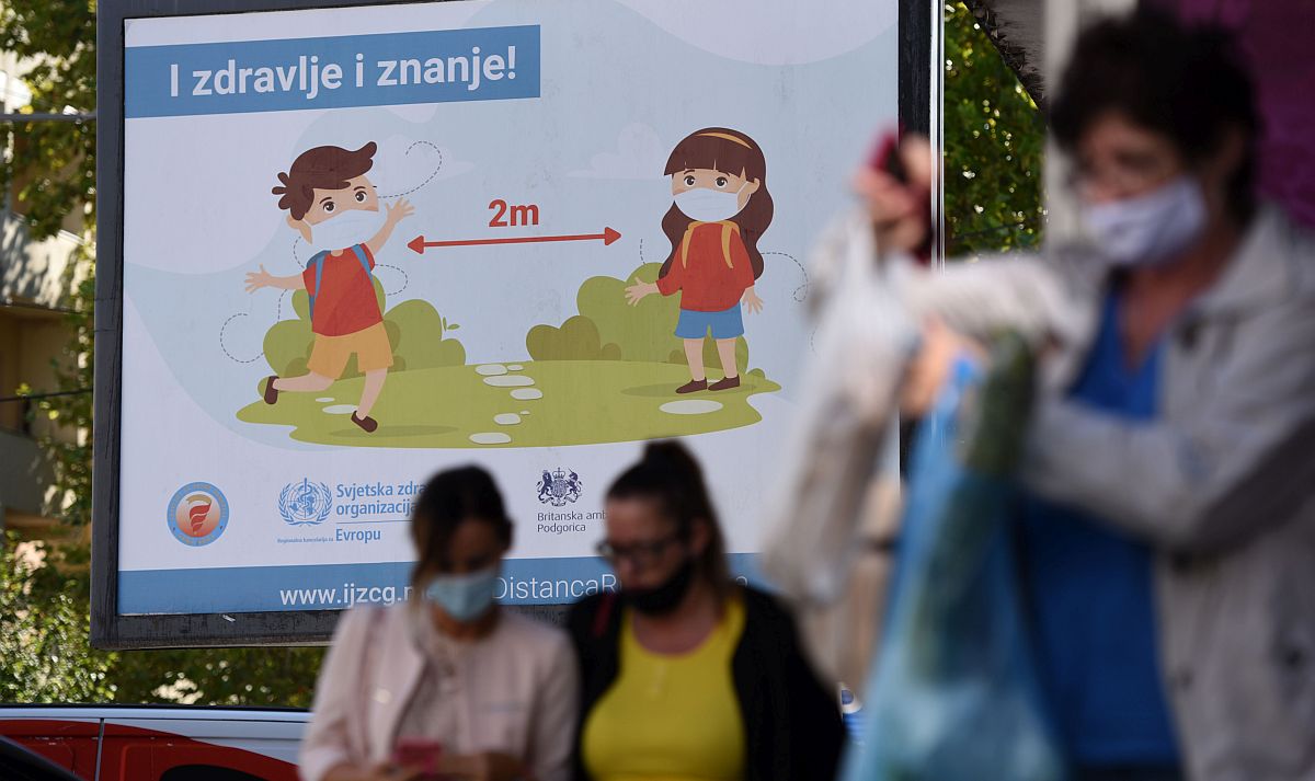 Danas u Crnoj Gori više novozaraženih nego zaraženih u cijelom prvom valu epidemije