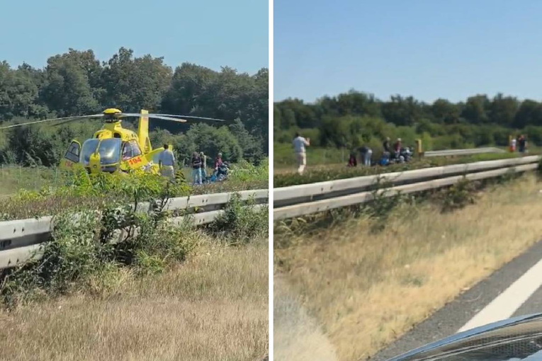 Preminula osoba koja je pala s motocikla na A1