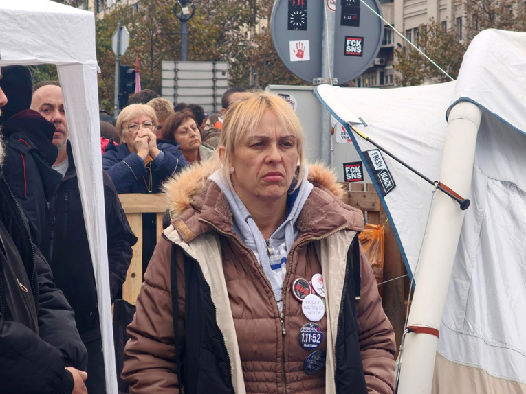 Dijana Hrka odbija odustati od štrajka glađu: "Ostajem ovdje do kraja"