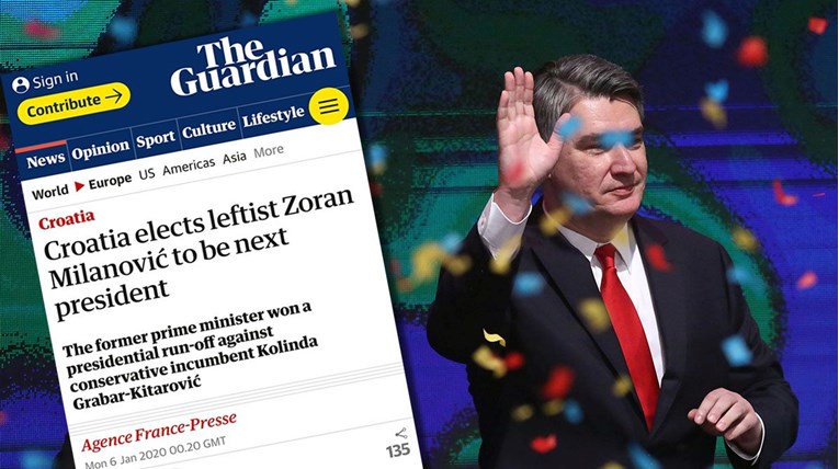 Guardian: Hrvati izabrali ljevičara za predsjednika