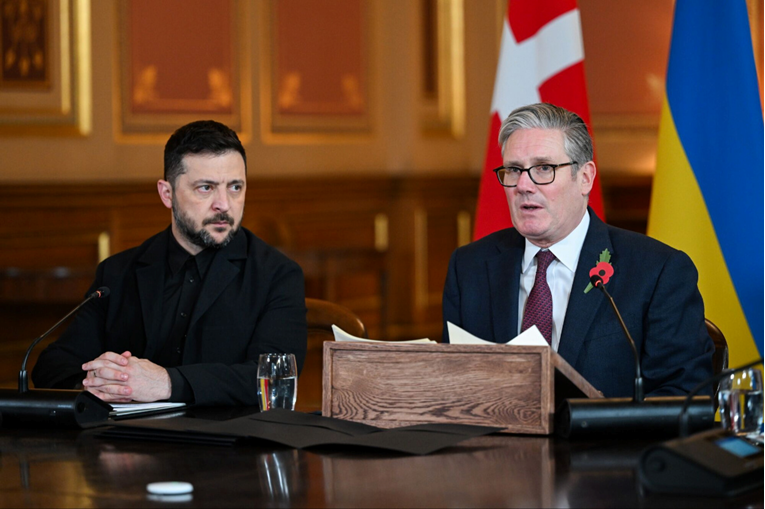 Zelenski razgovarao sa Starmerom prije sastanka koalicije voljnih