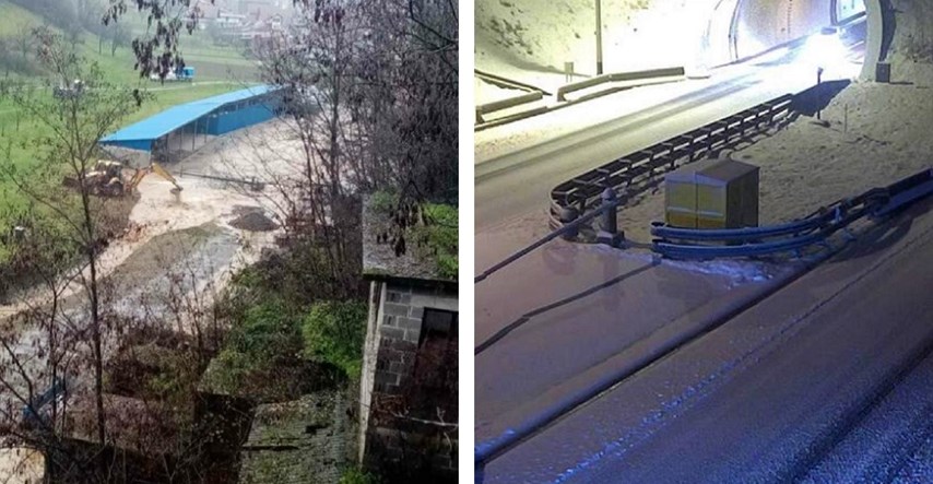 VIDEO Stiže snijeg, evo gdje će ga biti najviše. Poplave u više gradova, rastu rijeke