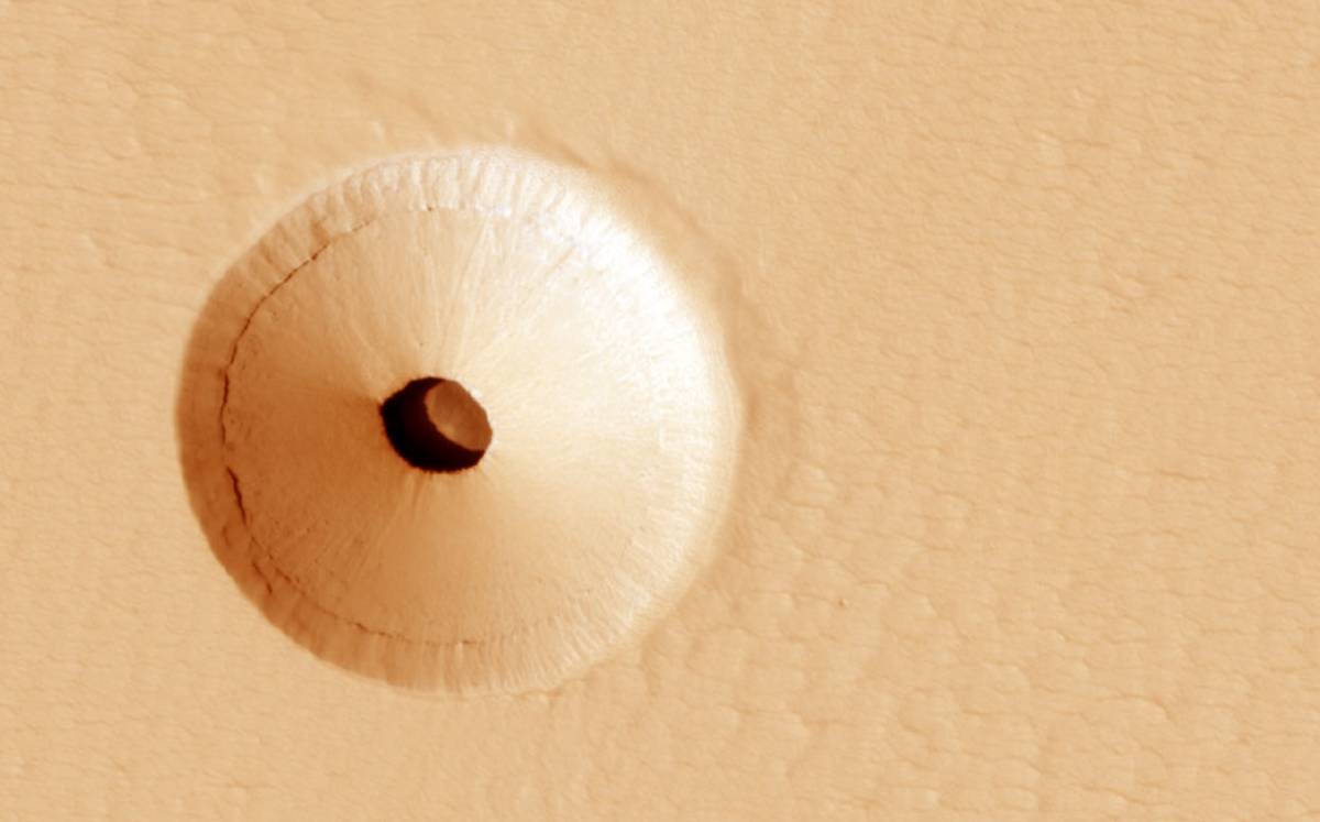 FOTO Što se skriva iza ove neobične rupe na Marsu?