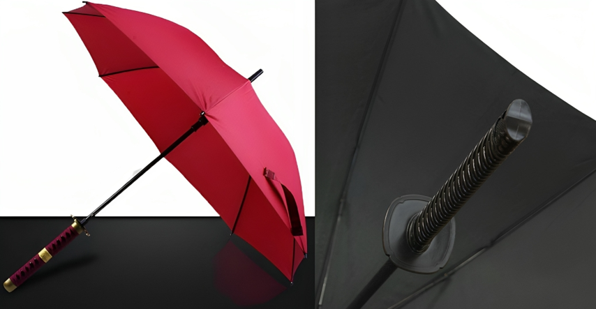 Kišobran koji nalikuje na katanu oduševio tiktokere. Znamo gdje ga nabaviti