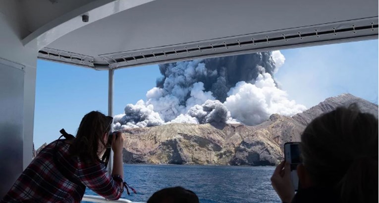 "Prije 20 minuta smo bili tamo": Snimio prve trenutke nakon erupcije vulkana