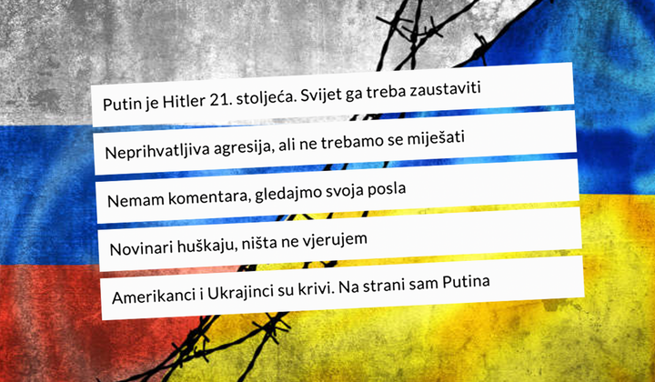 Što Hrvatska misli o napadu na Ukrajinu? Anketu ispunilo 75.000 ljudi, pogledajte