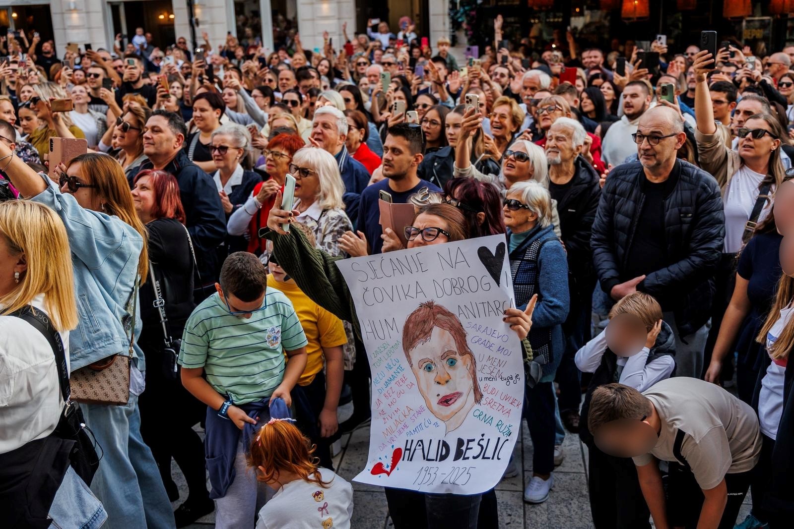 Plakat za Halida u Splitu privukao pažnju: "Sjećanje na dobrog čovika"