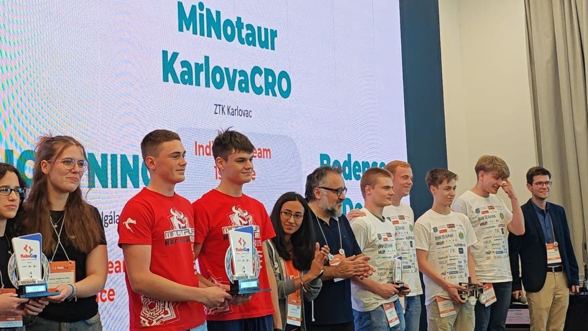 Karlovački robotičari su svjetski prvaci: "Trud se isplatio"