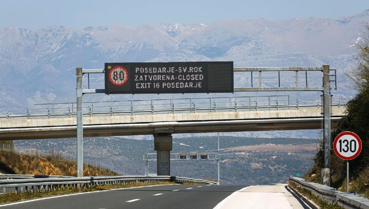 Autocesta A1 između Sv. Roka i Posedarja otvorena samo za osobna vozila