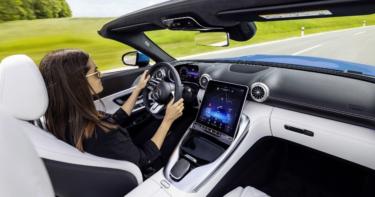 FOTO Mercedes otkrio interijer novog SL-a, najpopularnijeg roadstera na svijetu