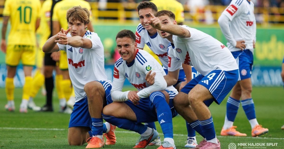 Tri su ključna faktora uvjerljive pobjede Hajduka