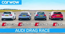 VIDEO Najatraktivniji Audijevi modeli u utrci, može li dizelaš protiv RS4?