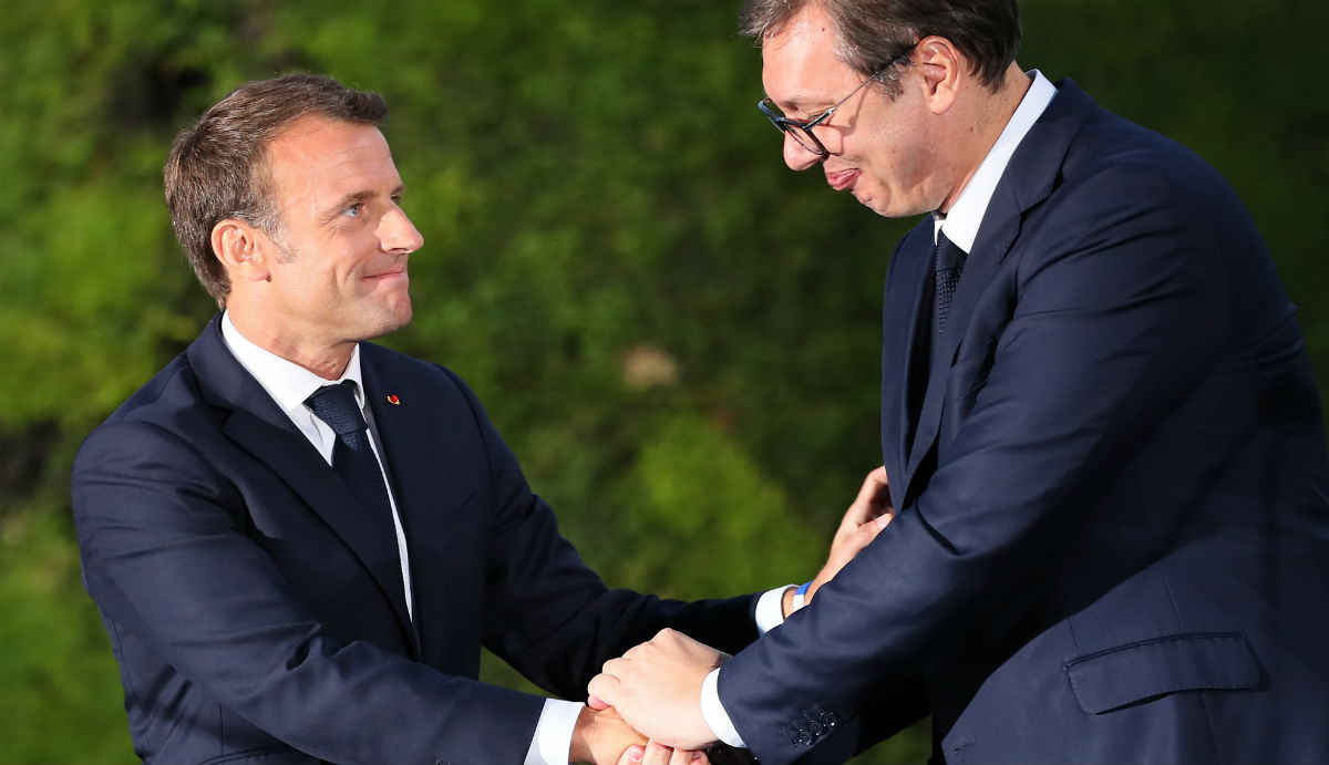 Macron završio posjet Srbiji