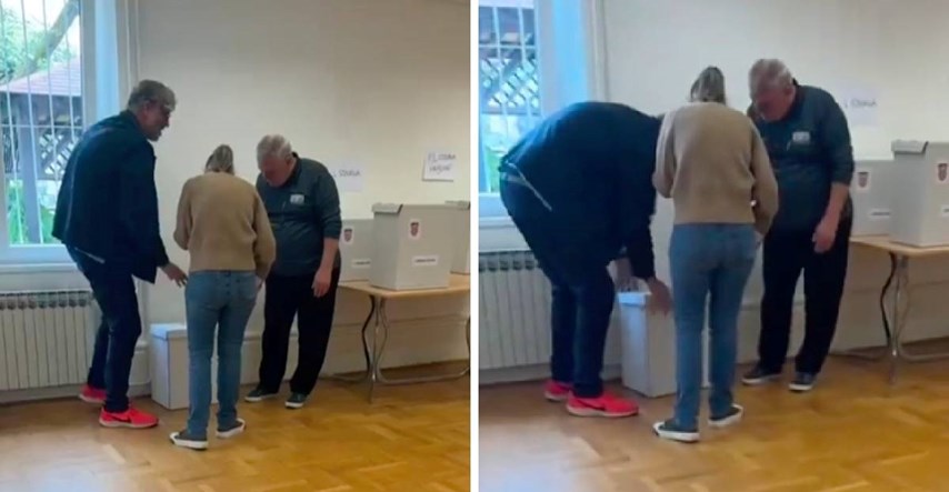 GONG objavio snimku: Poznati HDZ-ovac namješta glasačke kutije na biračkom mjestu