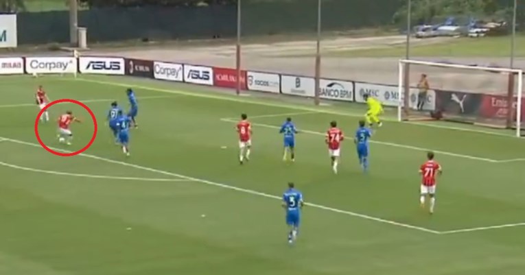 VIDEO Zlatanov sin Maximilian Ibrahimović briljira u Milanu. Zabio je sjajan gol