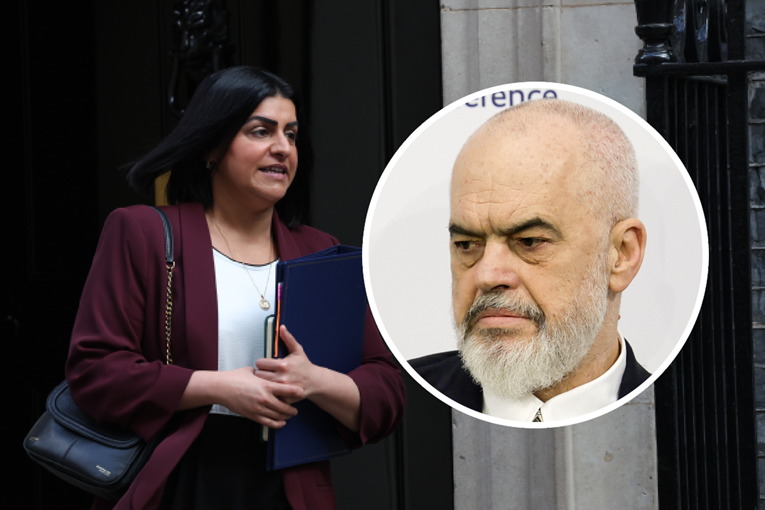 Britanska ministrica navela 700 albanskih obitelji kao loš primjer. Rama joj uzvratio
