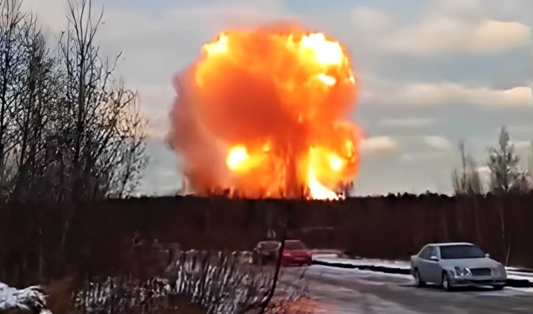 VIDEO Kod Sankt Peterburga eksplodirao plinovod, to je druga eksplozija plina danas