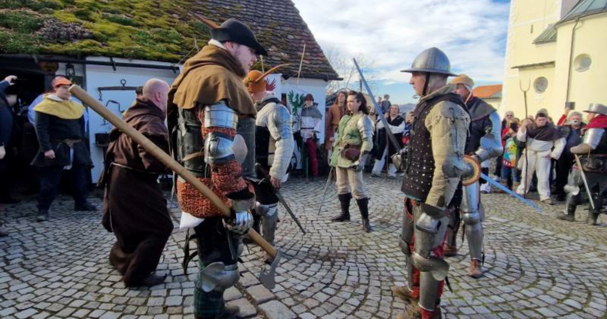 Uoči obilježavanja Seljačke bune u Gornjoj Stubici uprizoreno Puntanje kmetov