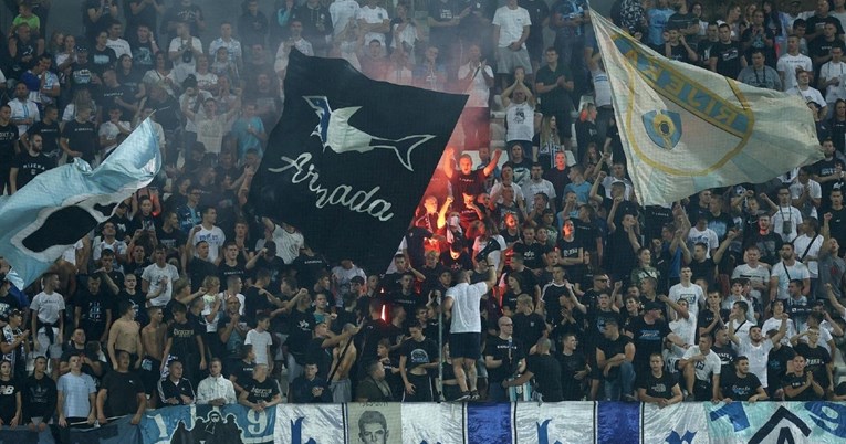 Rijeka kažnjena zbog "Ubij, ubij tovara", Torcida napravila štetu na Rujevici