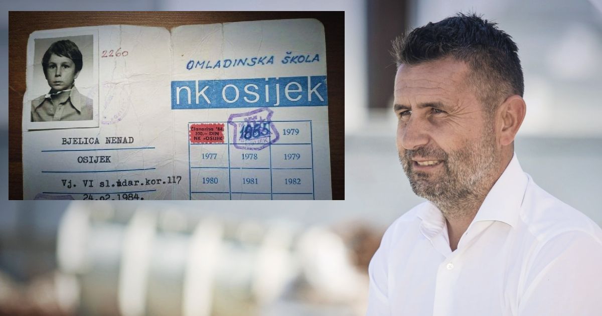 Bjelica objavio člansku iskaznicu Osijeka iz 1984.