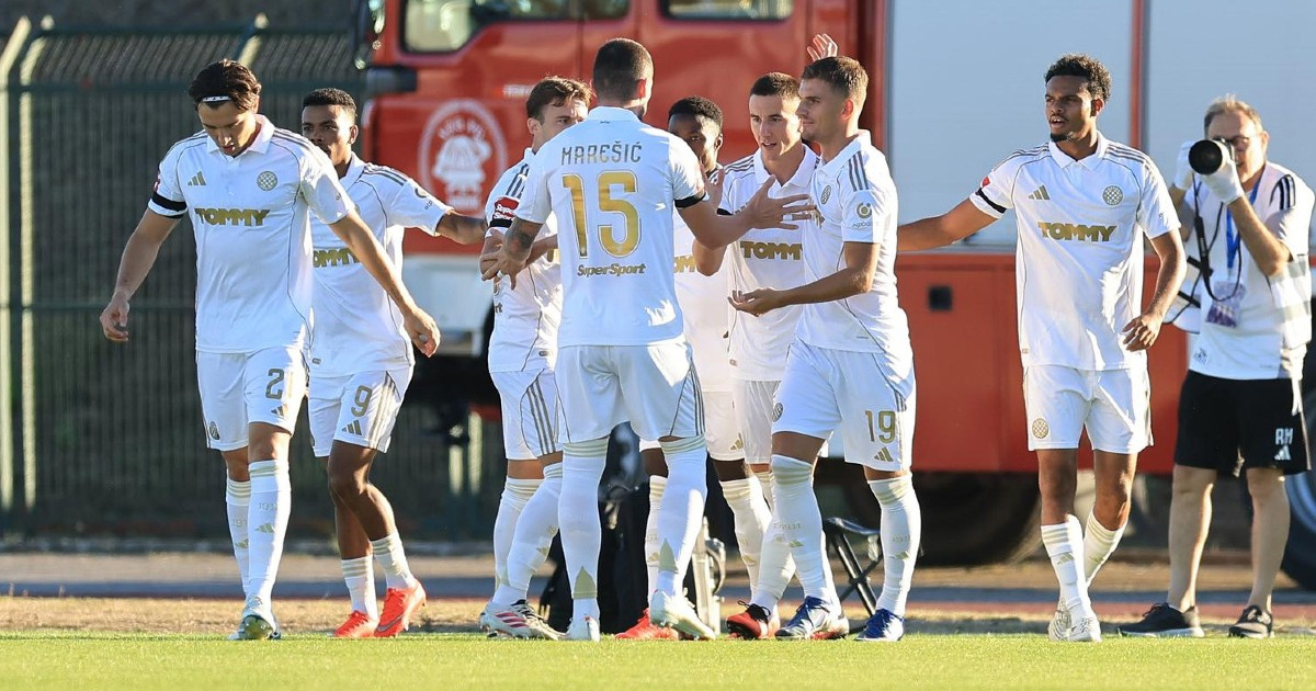 UŽIVO Hajduk ima veliku prednost protiv Rudeša na poluvremenu
