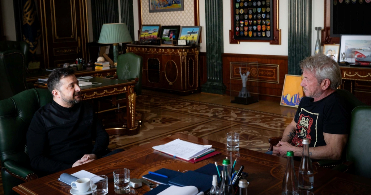 Zelenski pokazao gdje je bio Sean Penn dok je osvajao Oscara