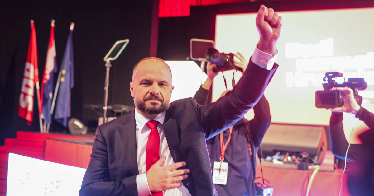 Siniša Hajdaš Dončić na konvenciju SDP-a ušao uz pjesmu “Unstoppable”. Video je hit