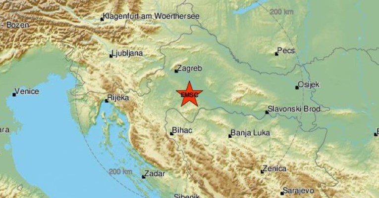 Potres na Baniji magnitude 4.2, osjetio se u cijeloj središnjoj Hrvatskoj