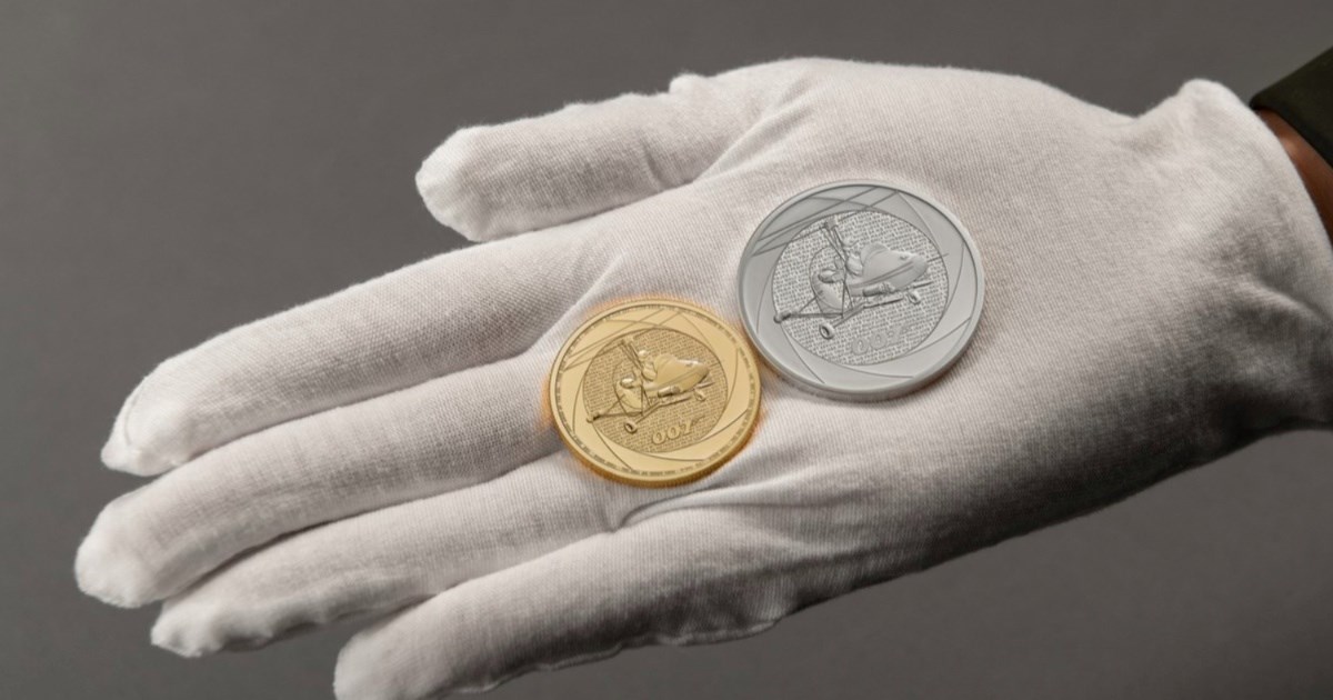 Britanska kovnica novca predstavila nove kovanice s likom Jamesa Bonda