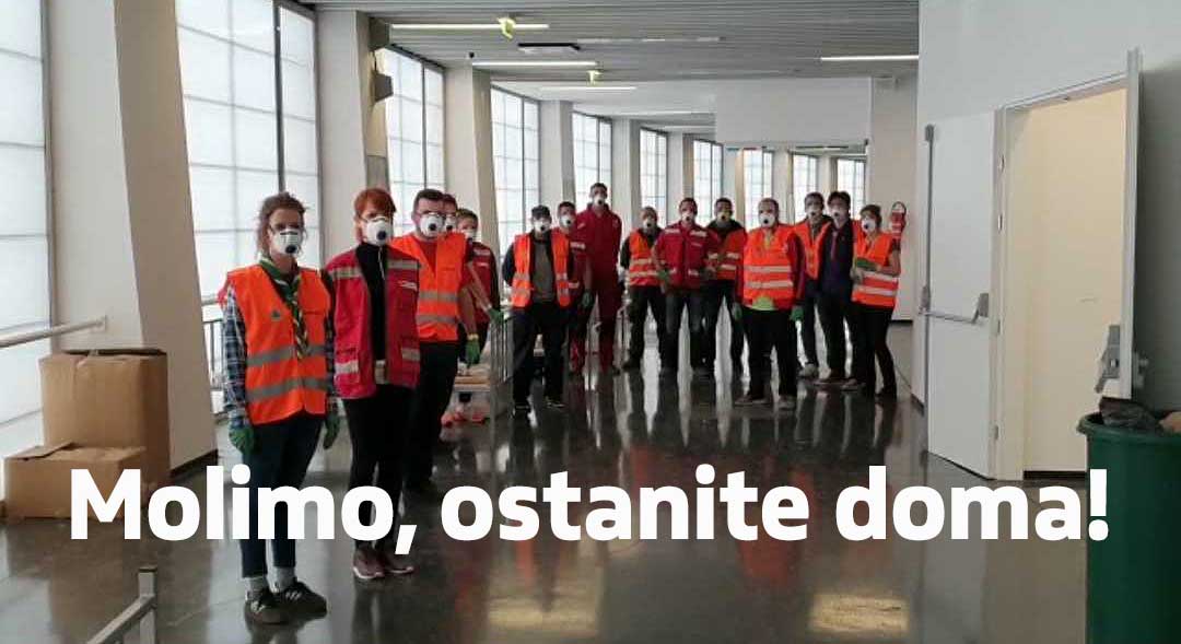 VIDEO Ljudi koji pripremaju Arenu za prihvat bolesnih imaju poruku za sve