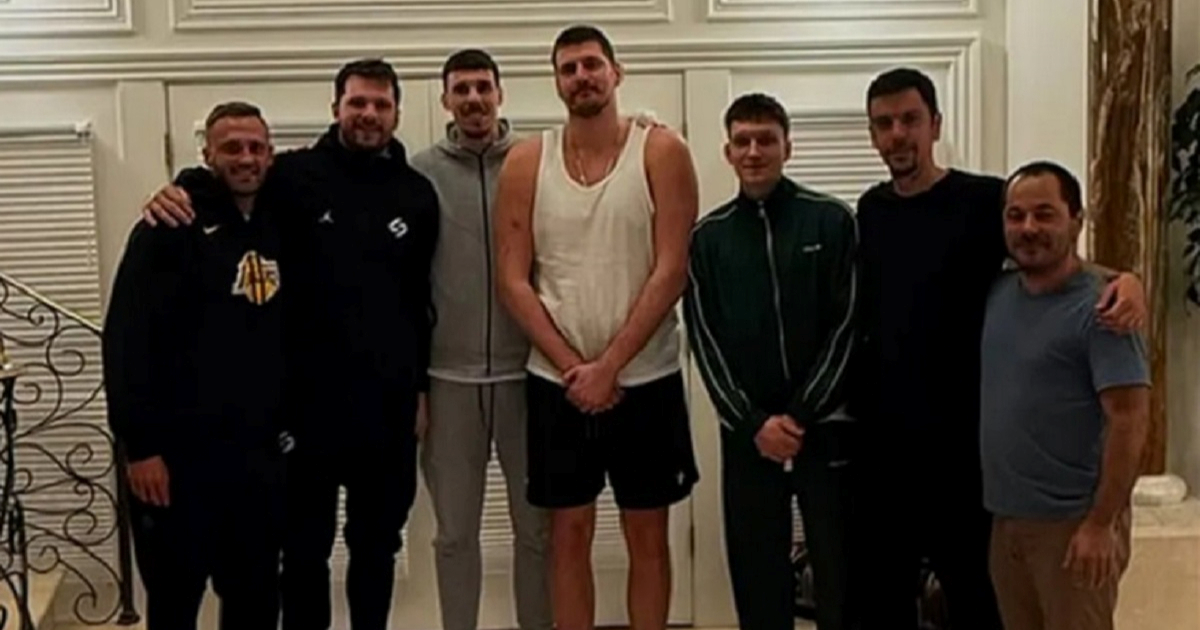 Dončić u jeku razvoda došao kod Jokića. Pogledajte kako ga je dočekao