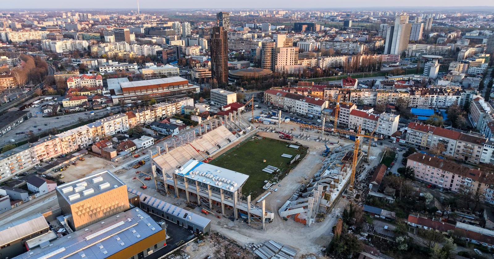 Pogledajte dosad neviđene fotografije novog stadiona u Kranjčevićevoj