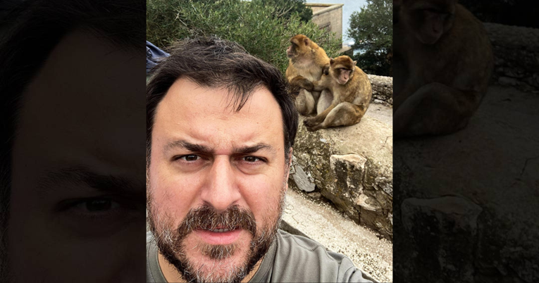Kotiga nasmijao pratitelje fotkom s putovanja: "Tri majmuna, Gibraltar, jesen 2023."