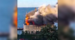 VIDEO Rusi napali Odesu, gori "dvorac Harryja Pottera". Ima dosta mrtvih i ranjenih