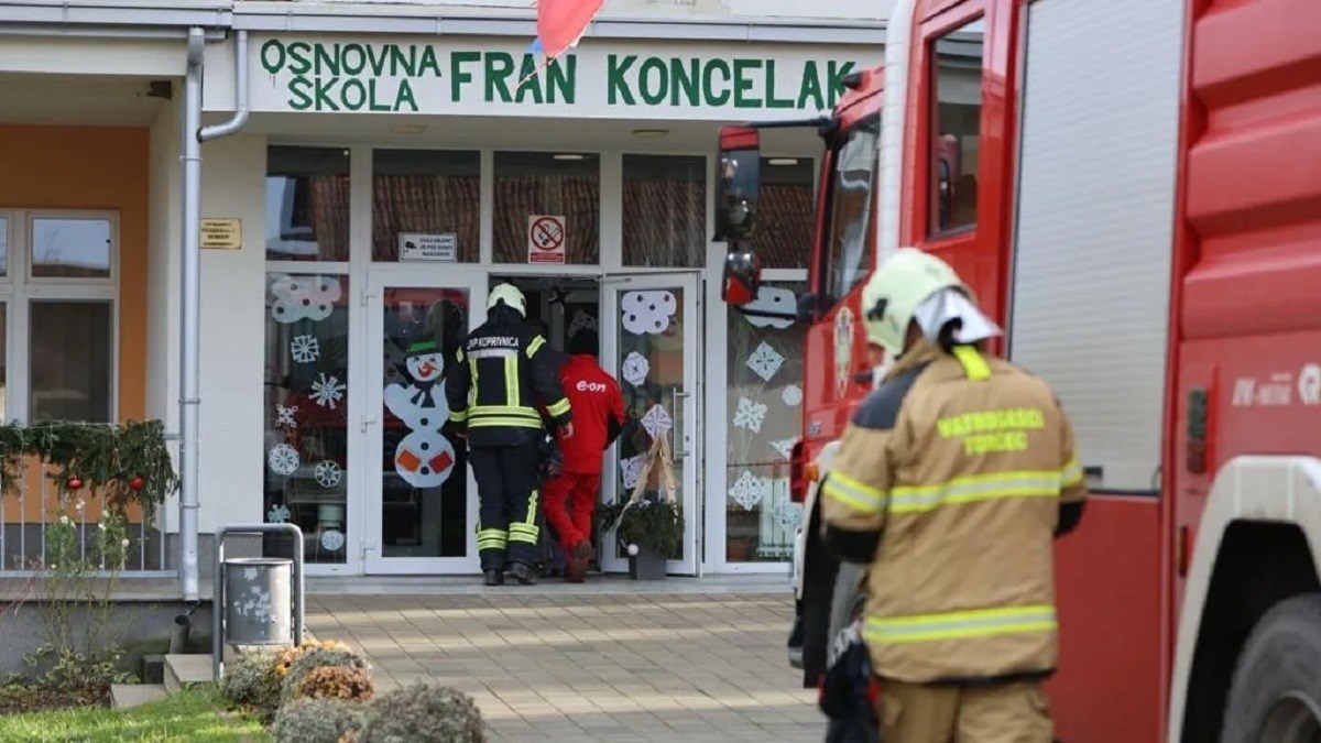 Evakuirana osnovna škola kod Koprivnice