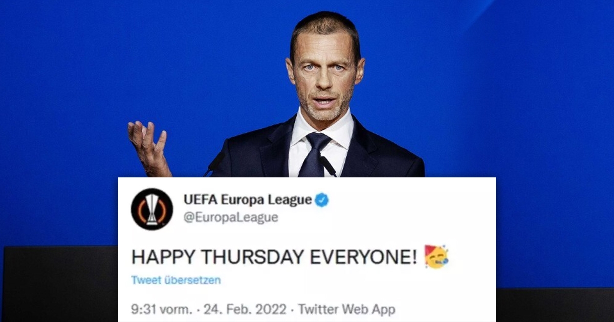 Skandalozna poruka UEFA-e nakon početka rata u Ukrajini