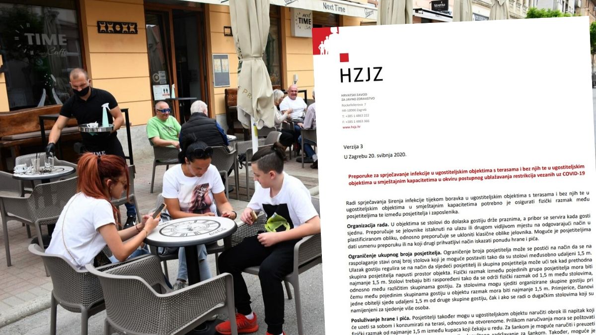 Nove preporuke za restorane i kafiće, konačno mogu raditi dulje od 23 sata