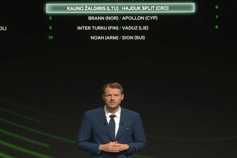 Gaf UEFA-e na ždrijebu Konferencijske lige. Hajduku pripisali krivog protivnika