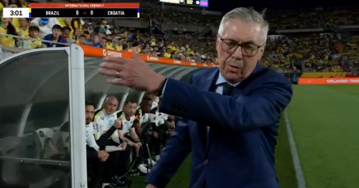 VIDEO Ancelotti kakvog nismo vidjeli. Protiv Hrvatske poludio na snimatelja